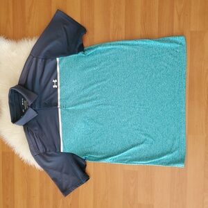 Under Armour Shirt Mens 2 Tone The Playoff Polo Golf Medium